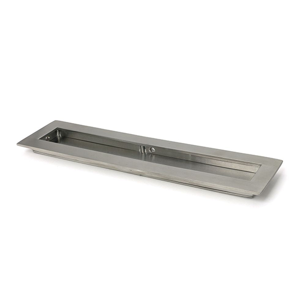 High quality images of the From The Anvil - Satin Marine SS (316) 250mm Plain Rectangular Pull | Sku. Anvil-52496 | available to order from Trade Door Handles, quick delivery at discounted prices.