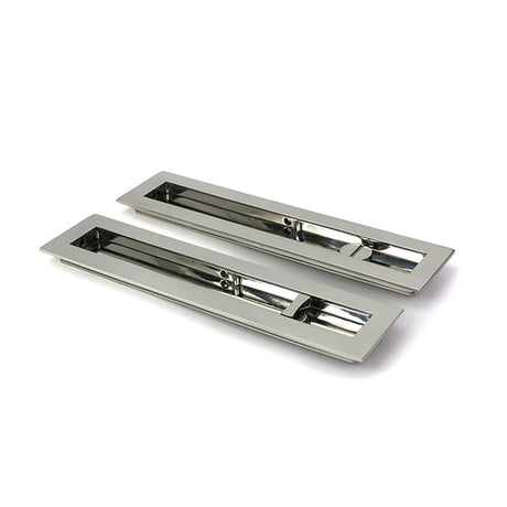 High quality images of the From The Anvil - Polished Marine SS (316) 250mm Plain Rectangular Pull - Privacy Set | Sku. Anvil-52503 | available to order from Trade Door Handles, quick delivery at discounted prices.