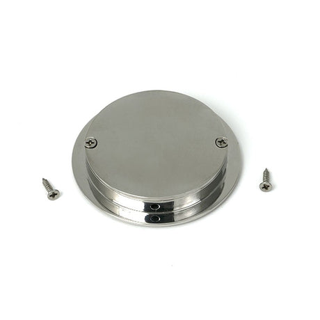 High quality images of the From The Anvil - Polished Marine SS (316) 75mm Art Deco Round Pull | Sku. Anvil-52507 | available to order from Trade Door Handles, quick delivery at discounted prices.