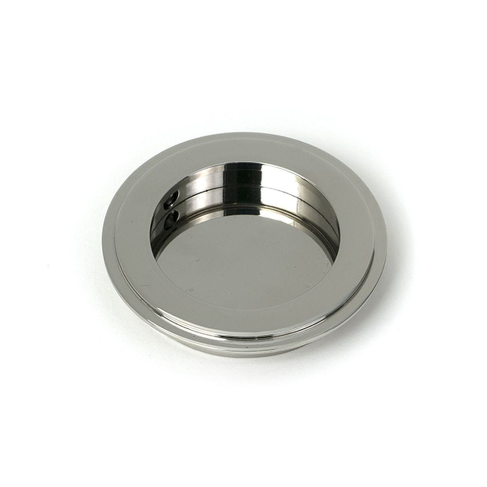 High quality images of the From The Anvil - Polished Marine SS (316) 75mm Art Deco Round Pull | Sku. Anvil-52507 | available to order from Trade Door Handles, quick delivery at discounted prices.