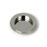 High quality images of the From The Anvil - Polished Marine SS (316) 75mm Art Deco Round Pull | Sku. Anvil-52507 | available to order from Trade Door Handles, quick delivery at discounted prices.