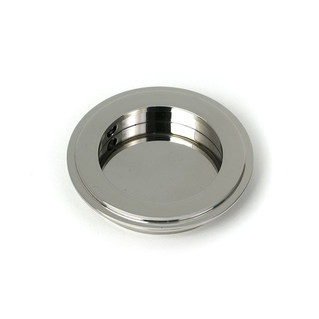 High quality images of the From The Anvil - Polished Marine SS (316) 75mm Art Deco Round Pull | Sku. Anvil-52507 | available to order from Trade Door Handles, quick delivery at discounted prices.