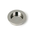 High quality images of the From The Anvil - Polished Marine SS (316) 60mm Plain Round Pull | Sku. Anvil-52509 | available to order from Trade Door Handles, quick delivery at discounted prices.