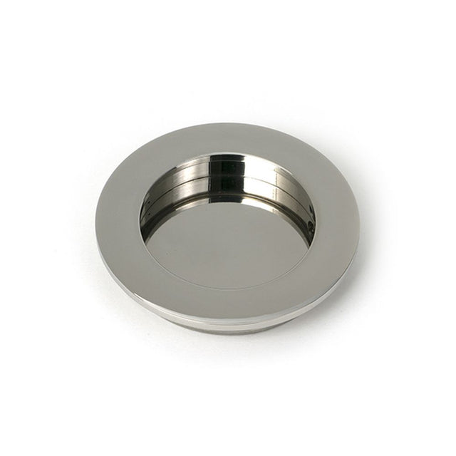 High quality images of the From The Anvil - Polished Marine SS (316) 75mm Plain Round Pull | Sku. Anvil-52511 | available to order from Trade Door Handles, quick delivery at discounted prices.