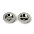 High quality images of the From The Anvil - Polished Marine SS (316) 60mm Plain Round Pull - Privacy Set | Sku. Anvil-52517 | available to order from Trade Door Handles, quick delivery at discounted prices.