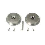 High quality images of the From The Anvil - Satin Marine SS (316) 60mm Plain Round Pull - Privacy Set | Sku. Anvil-52518 | available to order from Trade Door Handles, quick delivery at discounted prices.