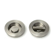 High quality images of the From The Anvil - Satin Marine SS (316) 60mm Plain Round Pull - Privacy Set | Sku. Anvil-52518 | available to order from Trade Door Handles, quick delivery at discounted prices.