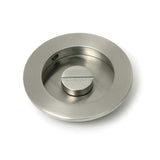 High quality images of the From The Anvil - Satin Marine SS (316) 75mm Plain Round Pull - Privacy Set | Sku. Anvil-52520 | available to order from Trade Door Handles, quick delivery at discounted prices.