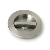 High quality images of the From The Anvil - Satin Marine SS (316) 75mm Plain Round Pull - Privacy Set | Sku. Anvil-52520 | available to order from Trade Door Handles, quick delivery at discounted prices.