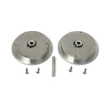 High quality images of the From The Anvil - Satin Marine SS (316) 75mm Plain Round Pull - Privacy Set | Sku. Anvil-52520 | available to order from Trade Door Handles, quick delivery at discounted prices.