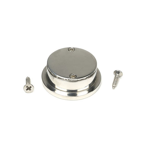 High quality images of the From The Anvil - Polished Marine SS (316) 34mm Round Finger Edge Pull | Sku. Anvil-52521 | available to order from Trade Door Handles, quick delivery at discounted prices.