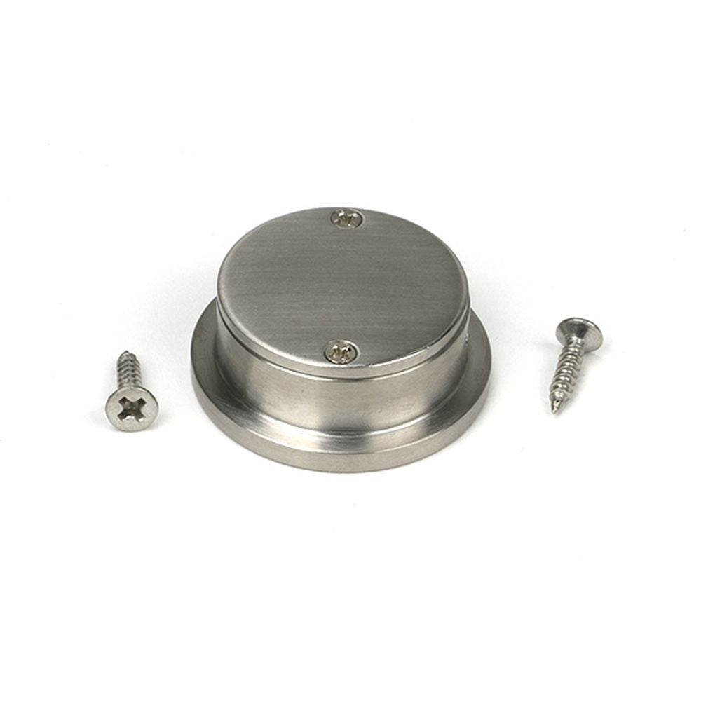 High quality images of the From The Anvil - Satin Marine SS (316) 34mm Round Finger Edge Pull | Sku. Anvil-52522 | available to order from Trade Door Handles, quick delivery at discounted prices.