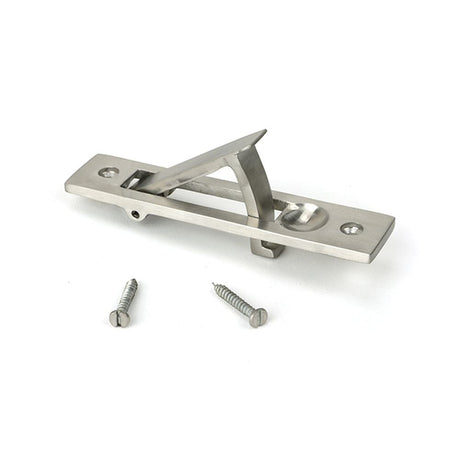 High quality images of the From The Anvil - Satin Marine SS (316) 125mm x 25mm Edge Pull | Sku. Anvil-52524 | available to order from Trade Door Handles, quick delivery at discounted prices.