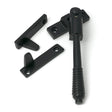 High quality images of the From The Anvil - Matt Black Night-Vent Locking Reeded Fastener | Sku. Anvil-52525 | available to order from Trade Door Handles, quick delivery at discounted prices.