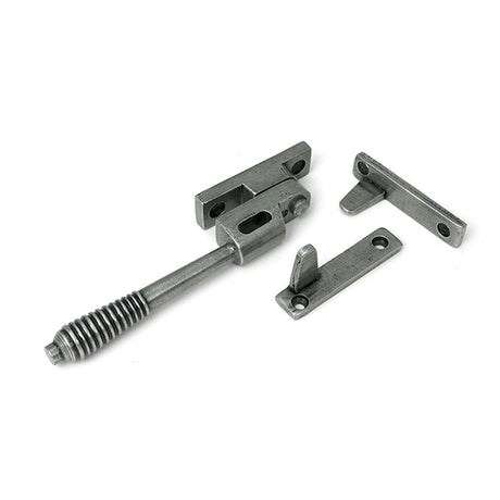 High quality images of the From The Anvil - Pewter Night-Vent Locking Reeded Fastener | Sku. Anvil-52526 | available to order from Trade Door Handles, quick delivery at discounted prices.