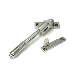 High quality images of the From The Anvil - Polished Marine SS (316) Night-Vent Locking Reeded Fastener | Sku. Anvil-52527 | available to order from Trade Door Handles, quick delivery at discounted prices.