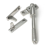 High quality images of the From The Anvil - Polished Marine SS (316) Night-Vent Locking Reeded Fastener | Sku. Anvil-52527 | available to order from Trade Door Handles, quick delivery at discounted prices.