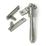 High quality images of the From The Anvil - Satin Marine SS (316) Night-Vent Locking Reeded Fastener | Sku. Anvil-52528 | available to order from Trade Door Handles, quick delivery at discounted prices.