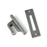 High quality images of the From The Anvil - Pewter Locking Reeded Fastener | Sku. Anvil-52530 | available to order from Trade Door Handles, quick delivery at discounted prices.