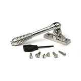 High quality images of the From The Anvil - Polished Marine SS (316) Locking Reeded Fastener | Sku. Anvil-52531 | available to order from Trade Door Handles, quick delivery at discounted prices.
