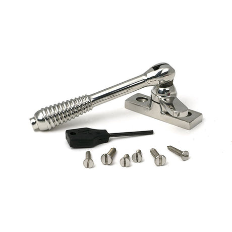 High quality images of the From The Anvil - Polished Marine SS (316) Locking Reeded Fastener | Sku. Anvil-52531 | available to order from Trade Door Handles, quick delivery at discounted prices.