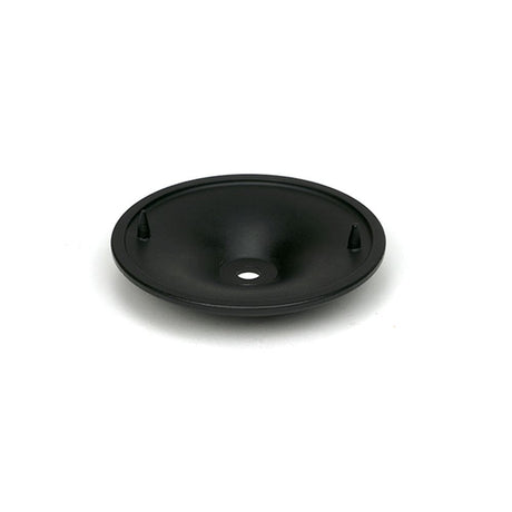 High quality images of the From The Anvil - Matt Black Art Deco Centre Door Knob | Sku. Anvil-52533 | available to order from Trade Door Handles, quick delivery at discounted prices.