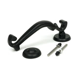High quality images of the From The Anvil - Matt Black Doctors Door Knocker | Sku. Anvil-52534 | available to order from Trade Door Handles, quick delivery at discounted prices.