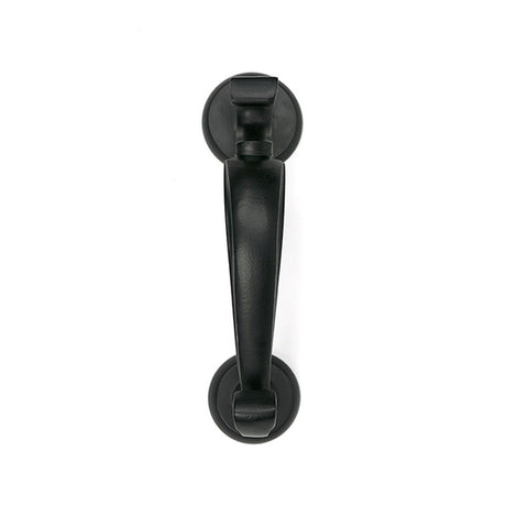 High quality images of the From The Anvil - Matt Black Doctors Door Knocker | Sku. Anvil-52534 | available to order from Trade Door Handles, quick delivery at discounted prices.