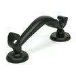 High quality images of the From The Anvil - Matt Black Doctors Door Knocker | Sku. Anvil-52534 | available to order from Trade Door Handles, quick delivery at discounted prices.