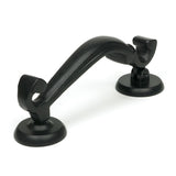 High quality images of the From The Anvil - Matt Black Doctors Door Knocker | Sku. Anvil-52534 | available to order from Trade Door Handles, quick delivery at discounted prices.