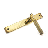 High quality images of the From The Anvil - Aged Brass Brompton Slimline Lever Espag. Latch Set | Sku. Anvil-52536 | available to order from Trade Door Handles, quick delivery at discounted prices.