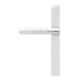 High quality images of the From The Anvil - Polished Chrome Brompton Slimline Lever Espag. Latch Set | Sku. Anvil-52537 | available to order from Trade Door Handles, quick delivery at discounted prices.