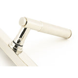 High quality images of the From The Anvil - Polished Nickel Brompton Slimline Lever Espag. Latch Set | Sku. Anvil-52538 | available to order from Trade Door Handles, quick delivery at discounted prices.