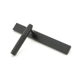 High quality images of the From The Anvil - Matt Black Brompton Slimline Lever Espag. Latch Set | Sku. Anvil-52540 | available to order from Trade Door Handles, quick delivery at discounted prices.