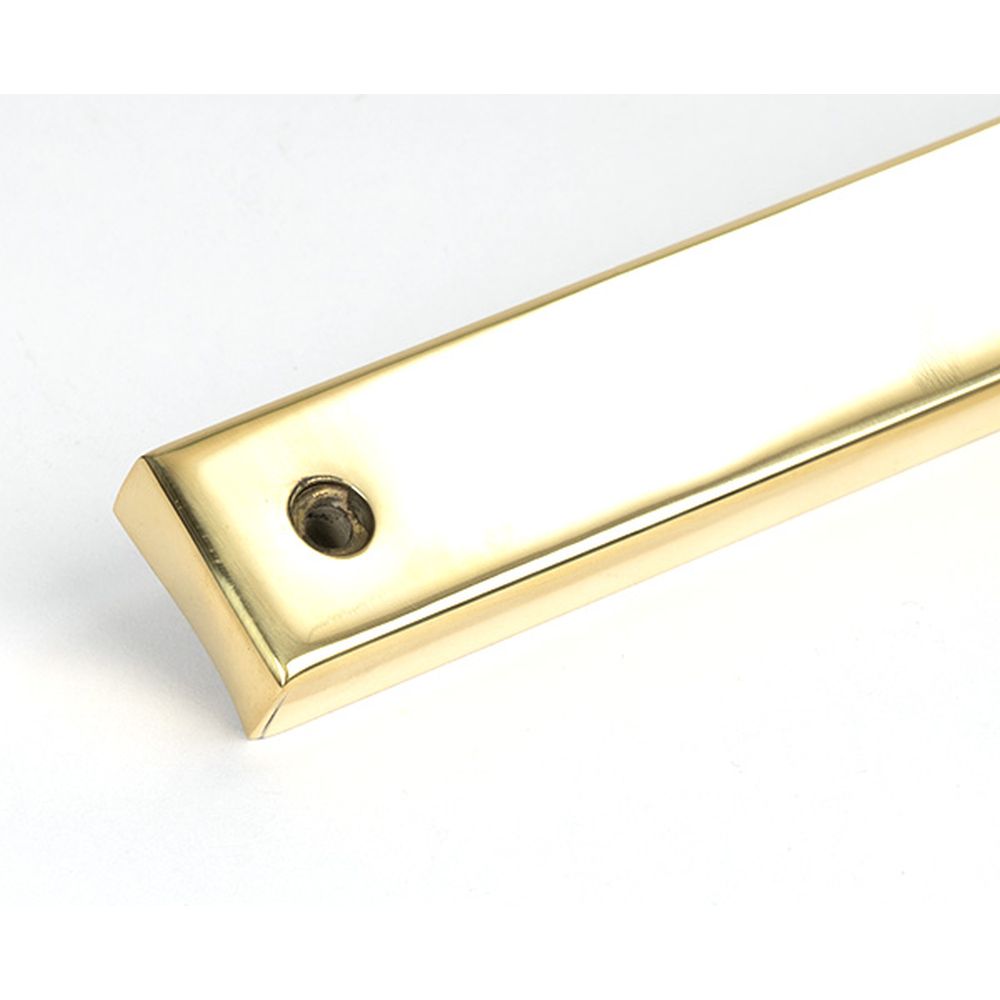High quality images of the From The Anvil - Polished Brass Brompton Slimline Lever Espag. Latch Set | Sku. Anvil-52542 | available to order from Trade Door Handles, quick delivery at discounted prices.