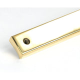 High quality images of the From The Anvil - Polished Brass Brompton Slimline Lever Espag. Latch Set | Sku. Anvil-52542 | available to order from Trade Door Handles, quick delivery at discounted prices.