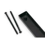 High quality images of the From The Anvil - Black Slimline External Blank Plate (Each) | Sku. Anvil-52568 | available to order from Trade Door Handles, quick delivery at discounted prices.