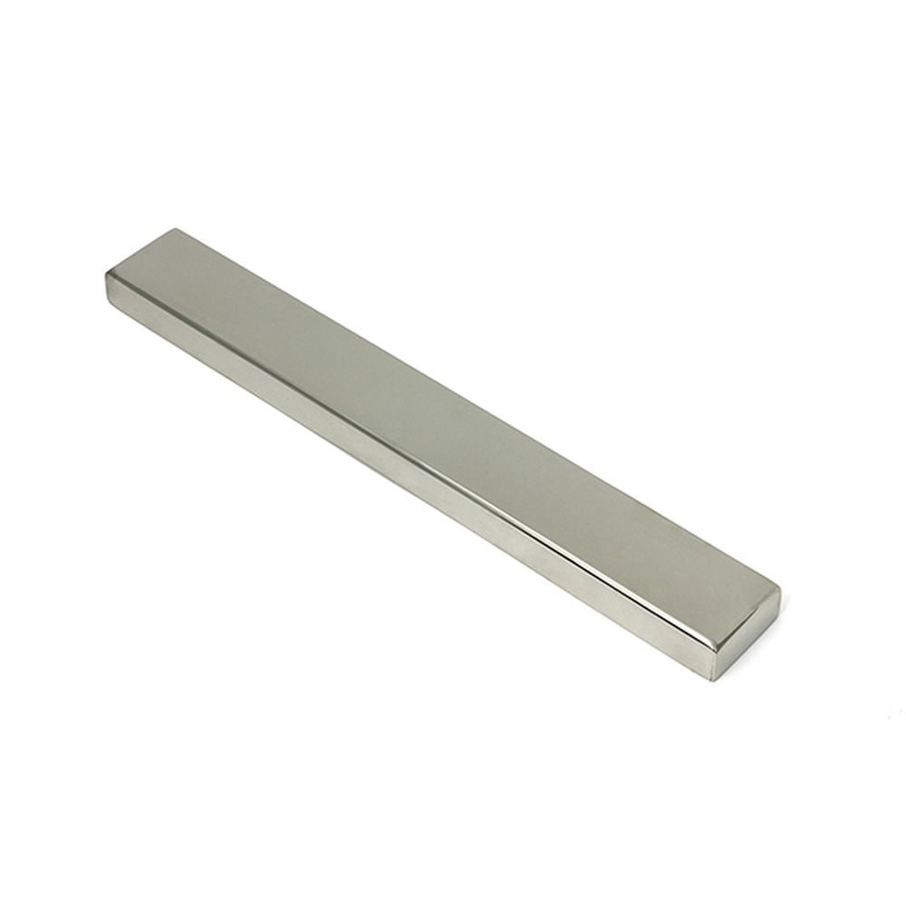 High quality images of the From The Anvil - Polished Marine SS (316) Slimline External Blank Plate (Each) | Sku. Anvil-52570 | available to order from Trade Door Handles, quick delivery at discounted prices.