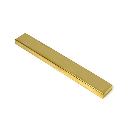 High quality images of the From The Anvil - Polished Brass Slimline External Blank Plate (Each) | Sku. Anvil-52572 | available to order from Trade Door Handles, quick delivery at discounted prices.