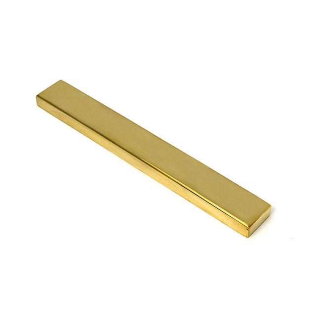 High quality images of the From The Anvil - Polished Brass Slimline External Blank Plate (Each) | Sku. Anvil-52572 | available to order from Trade Door Handles, quick delivery at discounted prices.