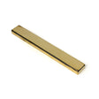 High quality images of the From The Anvil - Aged Brass Slimline External Blank Plate (Each) | Sku. Anvil-52573 | available to order from Trade Door Handles, quick delivery at discounted prices.