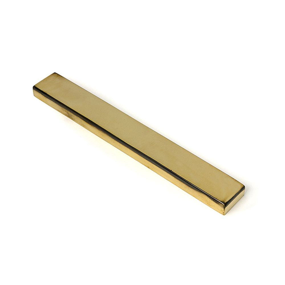 High quality images of the From The Anvil - Aged Brass Slimline External Blank Plate (Each) | Sku. Anvil-52573 | available to order from Trade Door Handles, quick delivery at discounted prices.