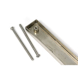 High quality images of the From The Anvil - Polished Nickel Slimline External Blank Plate (Each) | Sku. Anvil-52574 | available to order from Trade Door Handles, quick delivery at discounted prices.