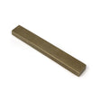 High quality images of the From The Anvil - Burnished Brass Slimline External Blank Plate (Each) | Sku. Anvil-52577 | available to order from Trade Door Handles, quick delivery at discounted prices.