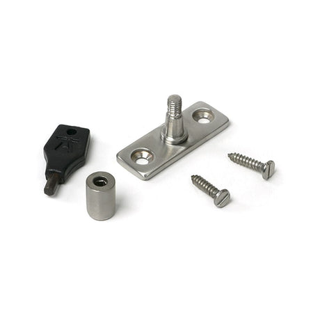 High quality images of the From The Anvil - Satin Marine SS (316) Locking Stay Pin | Sku. Anvil-52583 | available to order from Trade Door Handles, quick delivery at discounted prices.
