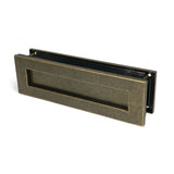High quality images of the From The Anvil - Burnished Brass Traditional Letterbox | Sku. Anvil-52604 | available to order from Trade Door Handles, quick delivery at discounted prices.