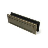 High quality images of the From The Anvil - Burnished Brass Traditional Letterbox | Sku. Anvil-52604 | available to order from Trade Door Handles, quick delivery at discounted prices.