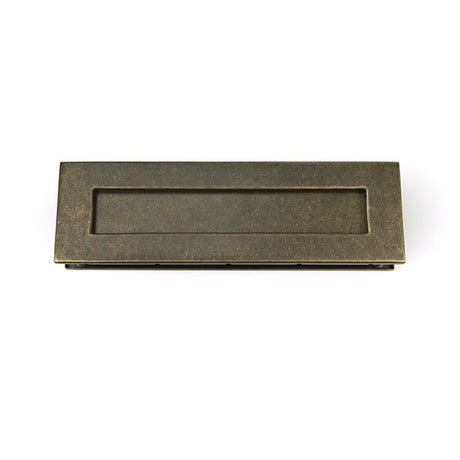 High quality images of the From The Anvil - Burnished Brass Traditional Letterbox | Sku. Anvil-52604 | available to order from Trade Door Handles, quick delivery at discounted prices.