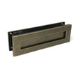 High quality images of the From The Anvil - Burnished Brass Traditional Letterbox | Sku. Anvil-52604 | available to order from Trade Door Handles, quick delivery at discounted prices.