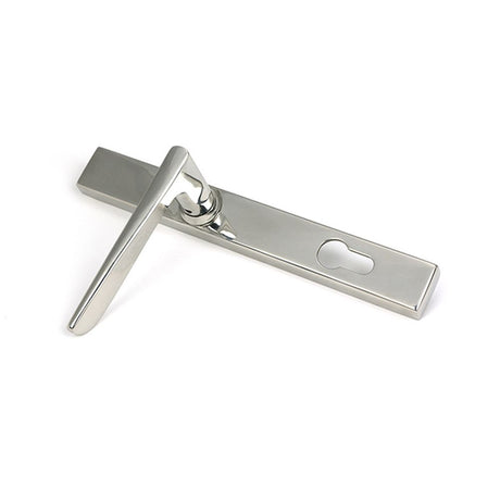 High quality images of the From The Anvil - Polished Marine SS (316) Eaton Slimline Lever Espag. Lock Set | Sku. Anvil-52609 | available to order from Trade Door Handles, quick delivery at discounted prices.